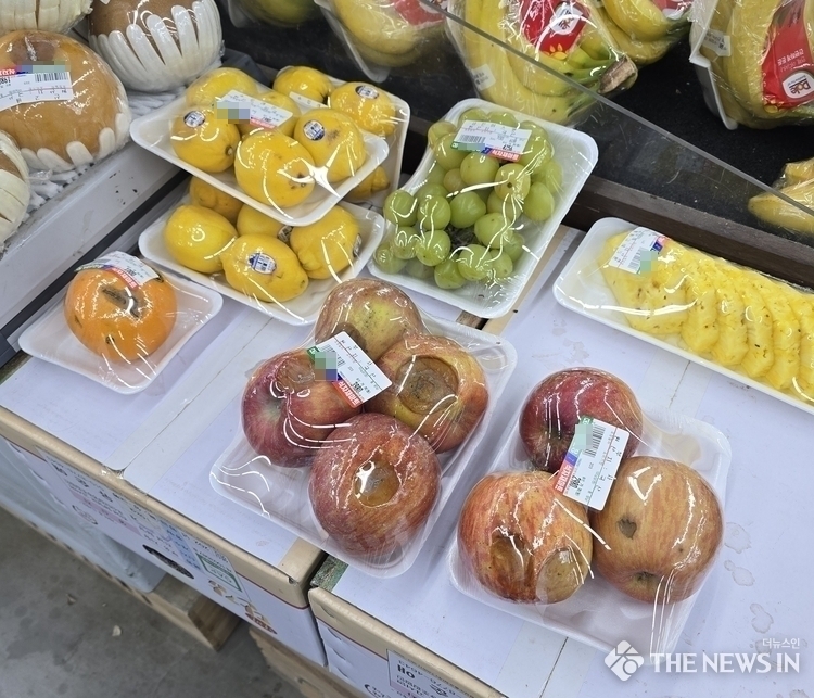 상한과일 사진
