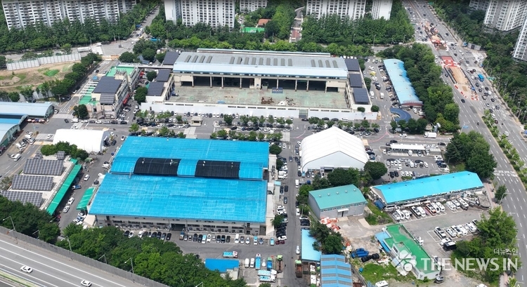 안양 농수산물도매시장 전경