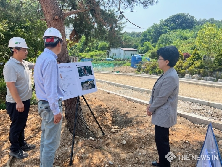 6. 단국대학교 인근 개설공사 현장 확인