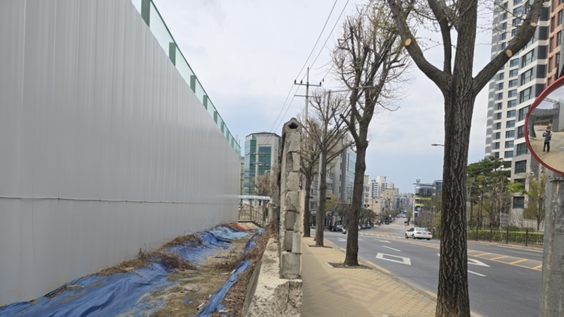 축대 금 갔는데도 무대책’…송파 마천동 공사현장 안전 사각지대