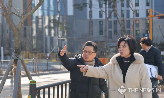 신계용 과천시장, 율목초·중통합학교 개교 대비 안전점검 실시