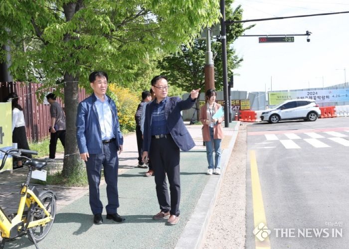 고양시 일산동구 ‘2024고양국제꽃박람회’ 대비 사전 로드체킹