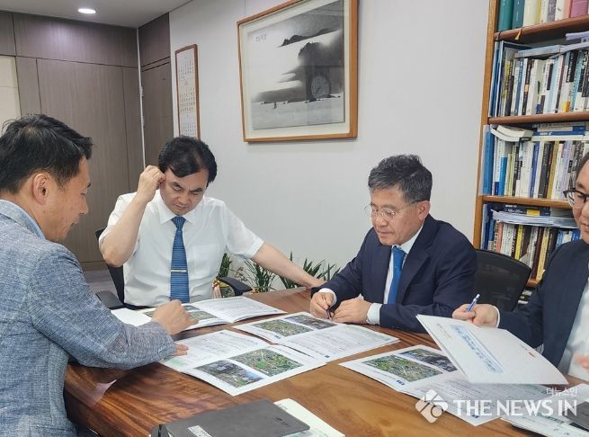 정성주 김제시장, 국회 방문 시정 주요 현안사업 적극 건의