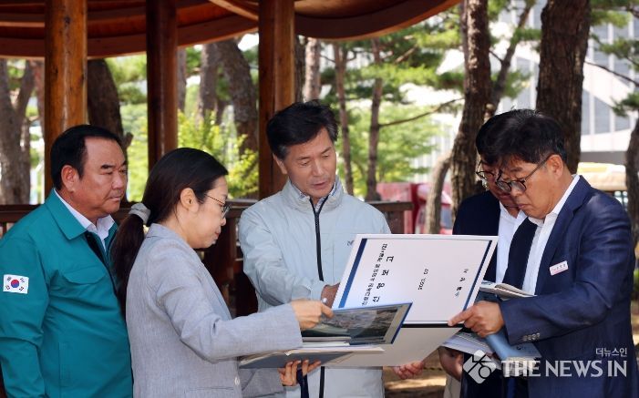 경남진로교육원 진입도로 개설 사업 대상지 방문