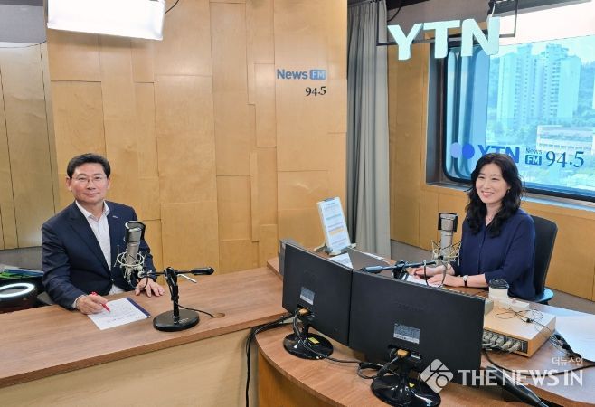 이상일 용인특례시장이 17일 라디오방송에 출연해 시정 주요 성과를 소개했다