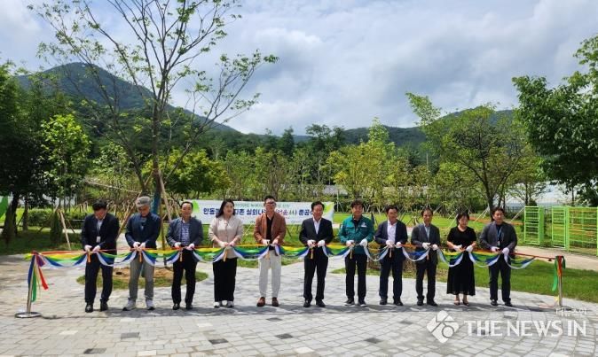 안동시, 녹색자금 지원사업 실외나눔숲 조성