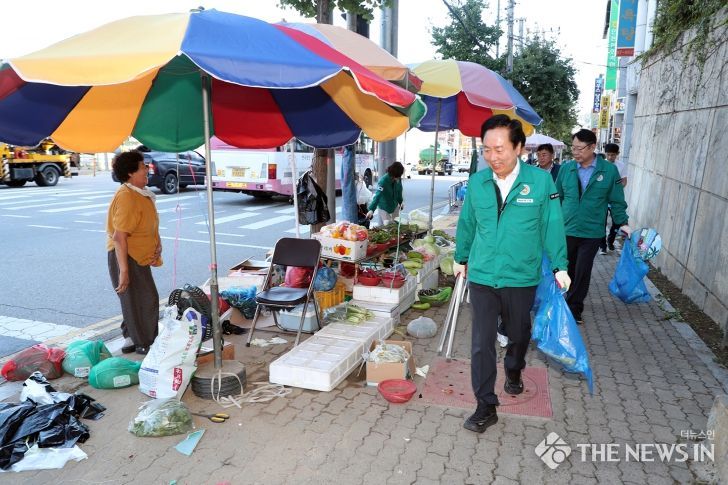권기창 안동시장, 클린시티 현장 점검